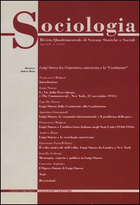 Sociologia. Rivista quadrimestrale di scienze storiche e sociali - Vol. 2 - Librerie.coop Sociologia. Rivista quadrimestrale di scienze storiche e sociali - Vol. 2 - Librerie.coop