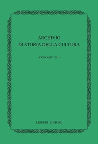Archivio di storia della cultura - Librerie.coop Archivio di storia della cultura - Librerie.coop