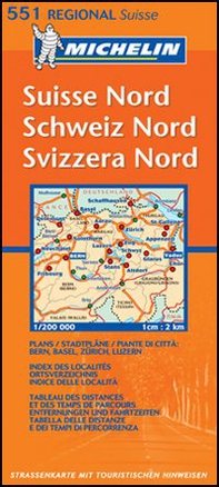 Suisse nord 1:200.000 - Librerie.coop