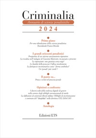 Criminalia. Annuario di scienze penalistiche - Vol. 19 - Librerie.coop