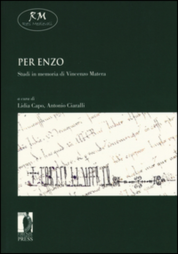 Per Enzo. Studi in memoria di Vincenzo Matera - Librerie.coop