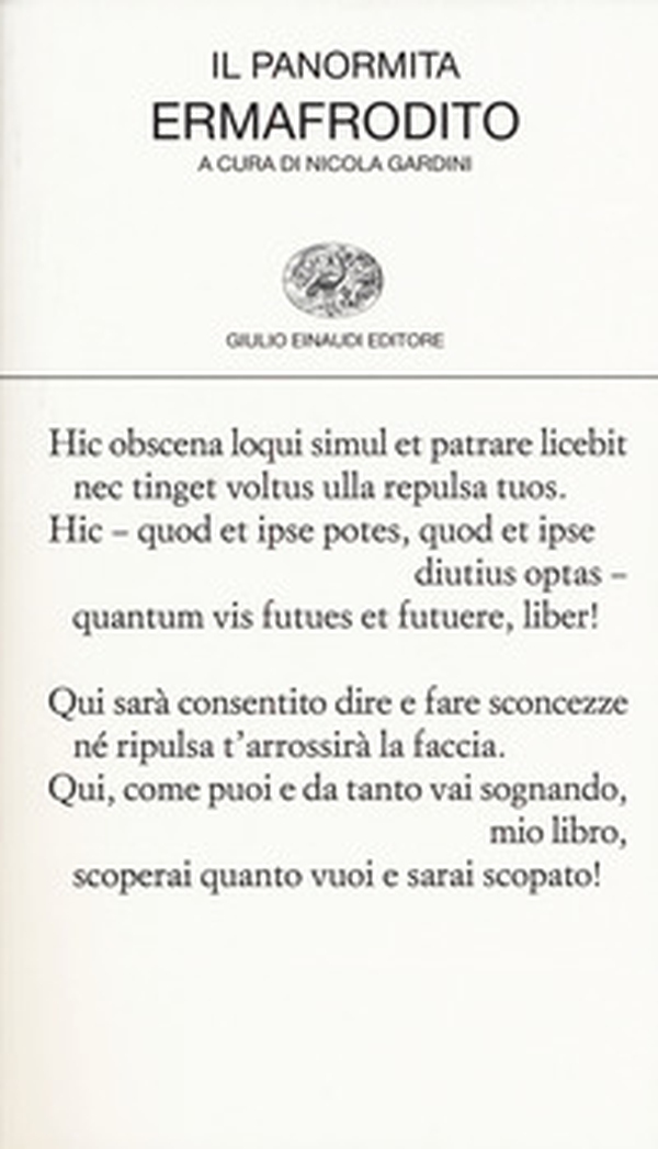 Ermafrodito. Testo latino a fronte - Librerie.coop Ermafrodito. Testo latino a fronte - Librerie.coop