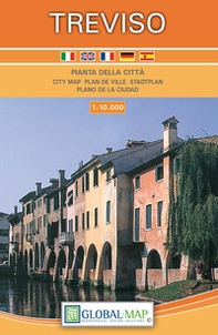 Treviso 1:10.000. Pianta della città (cm 99x67) - Librerie.coop