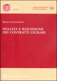 Nullità e rescissione dei contratti usurari - Librerie.coop