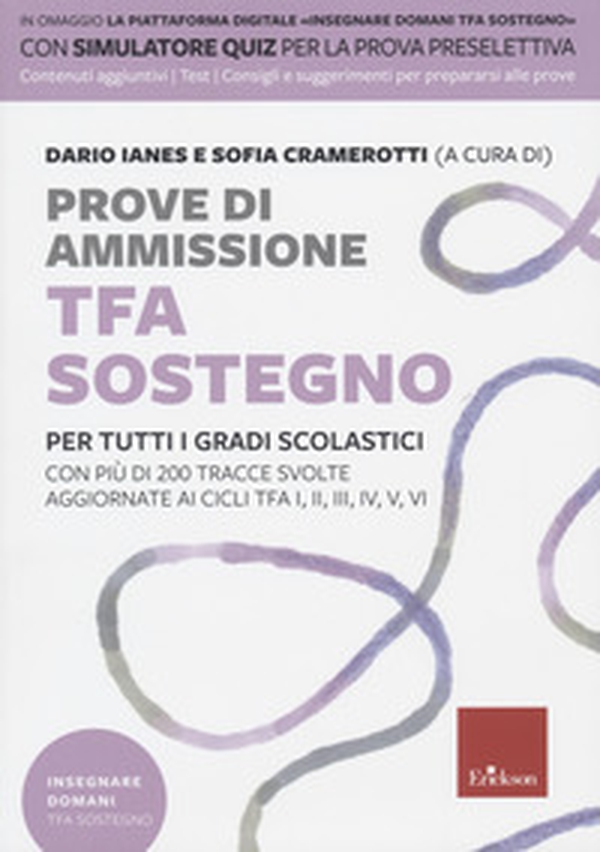 Prove di amissione TFA sostegno - Librerie.coop Prove di amissione TFA sostegno - Librerie.coop