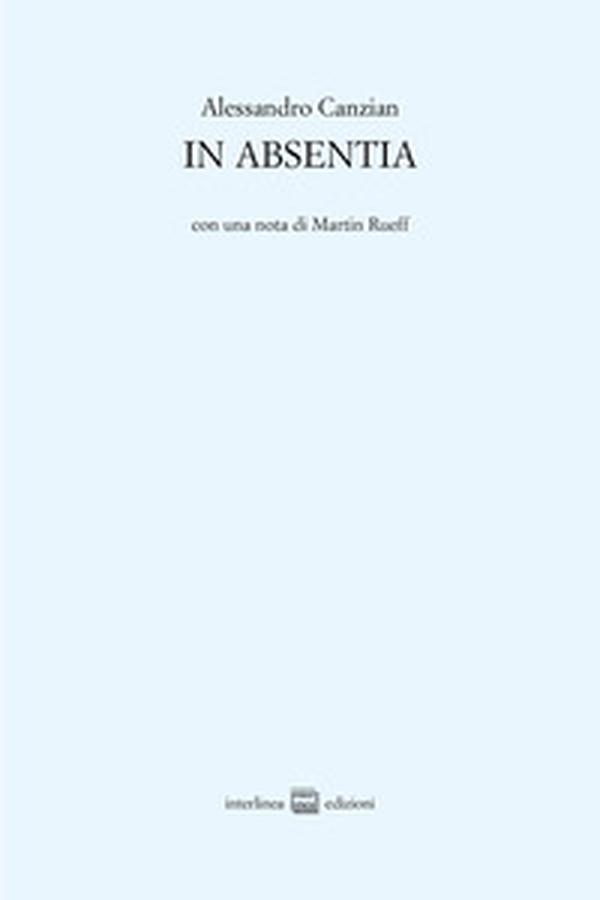 In absentia - Librerie.coop In absentia - Librerie.coop