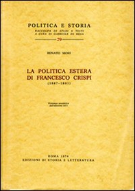 La politica estera di Francesco Crispi (1887-1891) - Librerie.coop