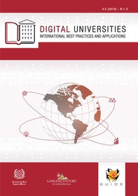 Digital Universities V.5 (2018) n. 1-2 - Librerie.coop Digital Universities V.5 (2018) n. 1-2 - Librerie.coop