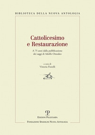 Cattolicesimo e restaurazione - Librerie.coop