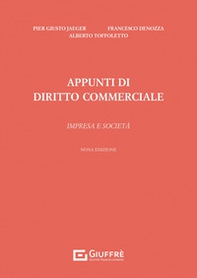 Appunti di diritto commerciale. Impresa e società - Librerie.coop Appunti di diritto commerciale. Impresa e società - Librerie.coop