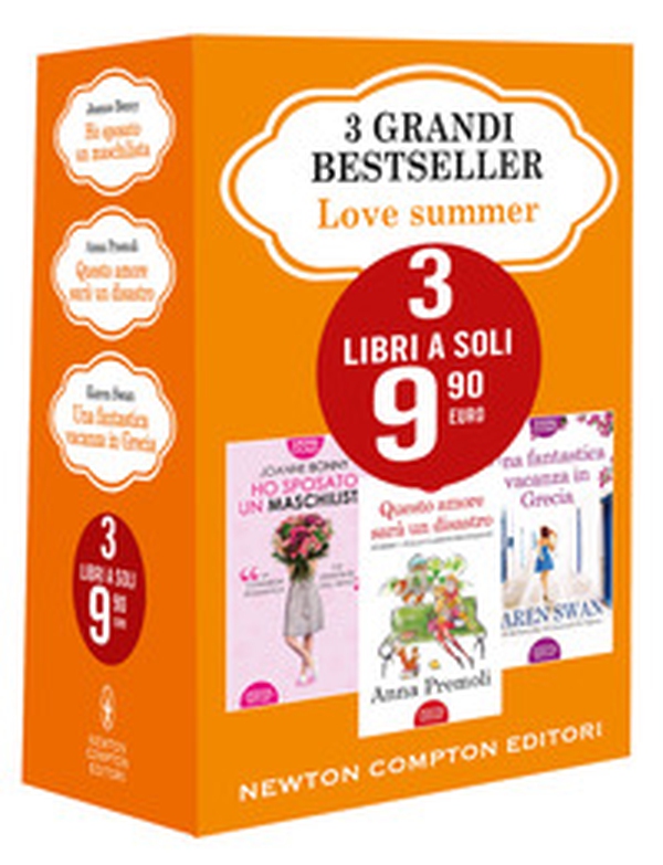3 grandi bestseller. Love summer: Ho sposato un maschilista-Questo amore sarà un disastro-Una fantastica vacanza in Grecia - Librerie.coop 3 grandi bestseller. Love summer: Ho sposato un maschilista-Questo amore sarà un disastro-Una fantastica vacanza in Grecia - Librerie.coop