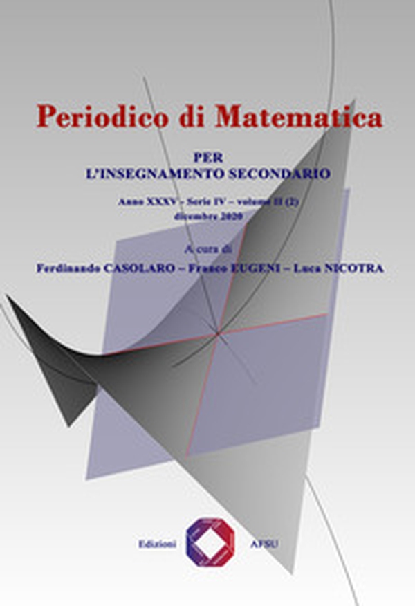 Periodico di matematica. Per l'insegnamento secondario - Librerie.coop Periodico di matematica. Per l'insegnamento secondario - Librerie.coop