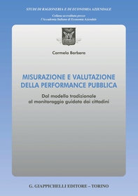 Misurazione e valutazione della performance pubblica - e-Book - Librerie.coop
