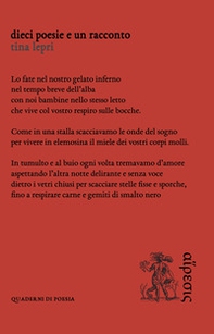 Dieci poesie e un racconto - Librerie.coop