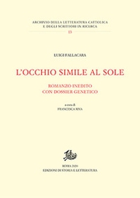 L'occhio simile al sole - Librerie.coop
