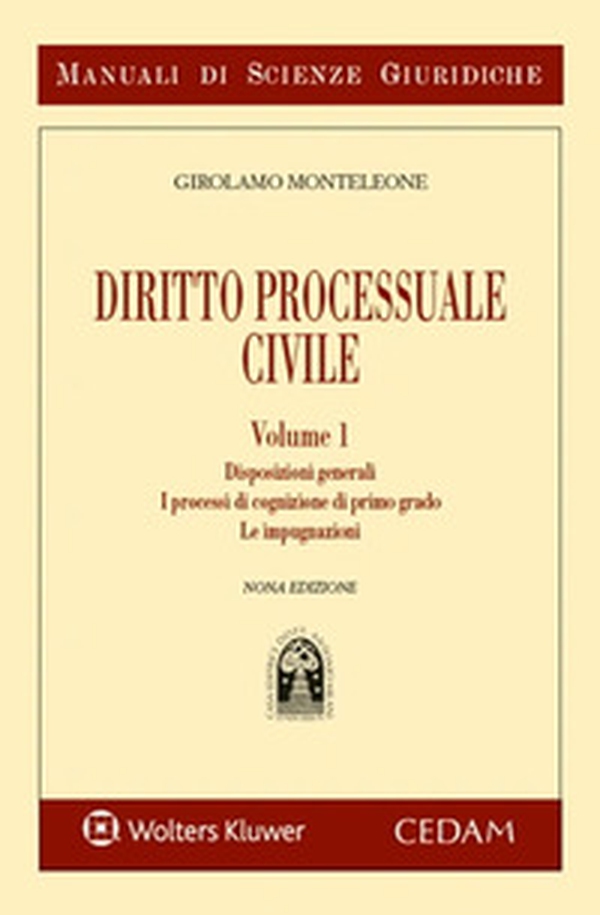Manuale di diritto processuale civile - Vol. 1 - Librerie.coop Manuale di diritto processuale civile - Vol. 1 - Librerie.coop
