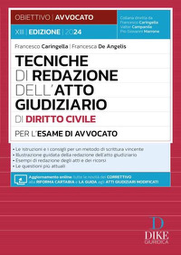 Tecniche di redazione dell'atto giudiziario di diritto civile per l'esame di avvocato - Librerie.coop Tecniche di redazione dell'atto giudiziario di diritto civile per l'esame di avvocato - Librerie.coop