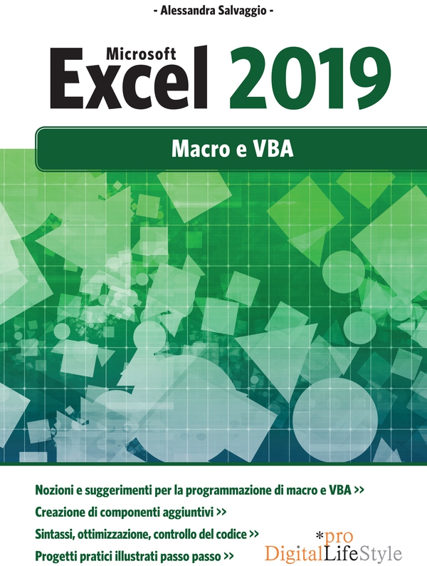 Microsoft Excel 2019 - Macro e VBA - Librerie.coop Microsoft Excel 2019 - Macro e VBA - Librerie.coop