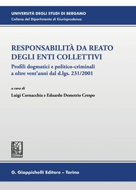 Responsabilità da reato degli enti collettivi - e-Book - Librerie.coop