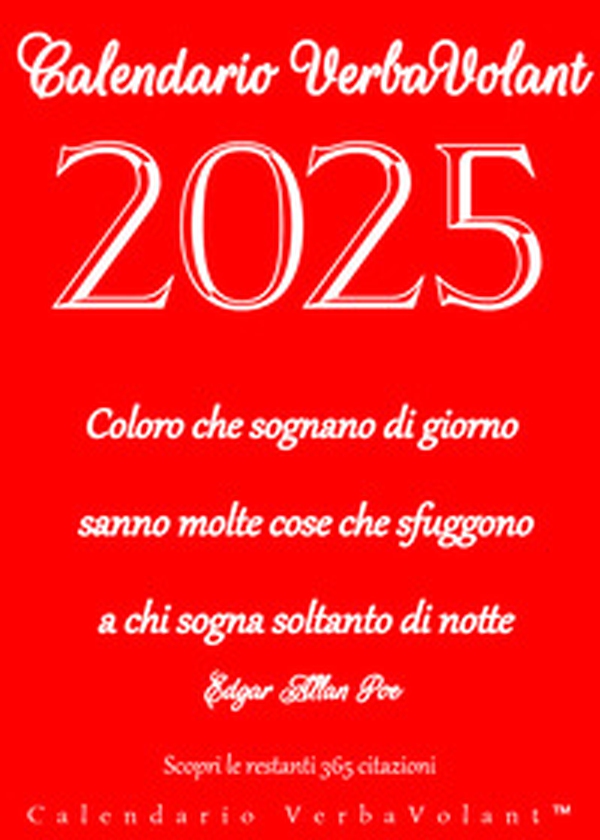 Calendario VerbaVolant 2025 - Librerie.coop Calendario VerbaVolant 2025 - Librerie.coop