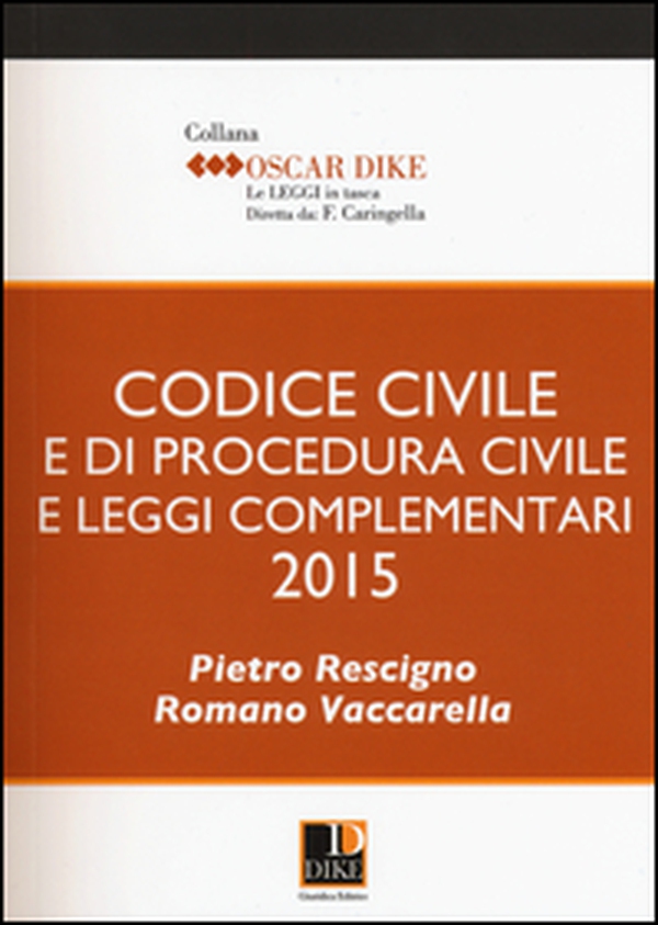 Codice civile e di procedura civile e leggi complementari - Librerie.coop Codice civile e di procedura civile e leggi complementari - Librerie.coop