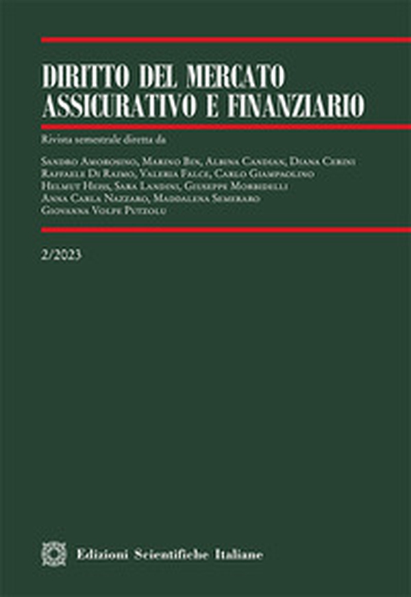 Diritto del mercato assicurativo e finanziario - Vol. 2 - Librerie.coop Diritto del mercato assicurativo e finanziario - Vol. 2 - Librerie.coop