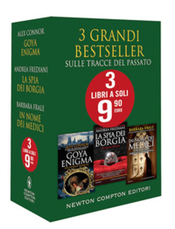 3 grandi bestseller. Sulle tracce del passato: Goya enigma-La spia dei Borgia-In nome dei Medici. Il romanzo di Lorenzo il Magnifico - Librerie.coop 3 grandi bestseller. Sulle tracce del passato: Goya enigma-La spia dei Borgia-In nome dei Medici. Il romanzo di Lorenzo il Magnifico - Librerie.coop