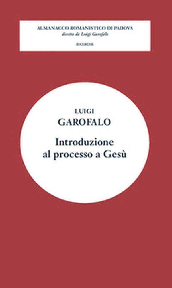 Introduzione al processo a Gesù - Librerie.coop Introduzione al processo a Gesù - Librerie.coop