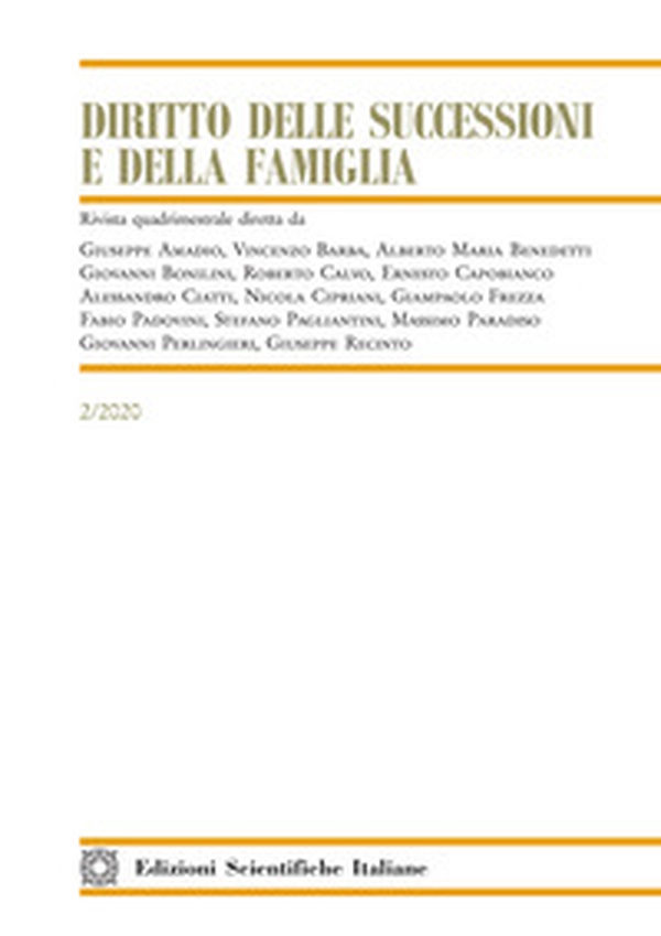 Diritto delle successioni e della famiglia - Vol. 2 - Librerie.coop Diritto delle successioni e della famiglia - Vol. 2 - Librerie.coop