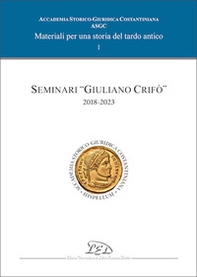 Seminari «Giuliano Crifò» 2018-2023 - Librerie.coop