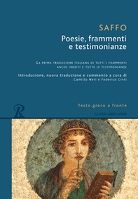 Poesie, frammenti e testimonianze. Testo greco a fronte - Librerie.coop