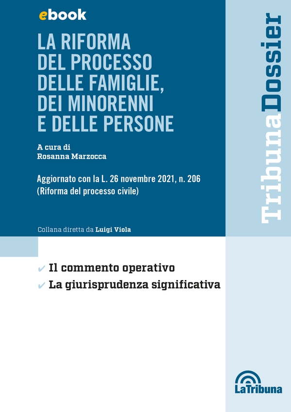 La riforma del processo delle famiglie, dei minorenni e delle persone - Librerie.coop La riforma del processo delle famiglie, dei minorenni e delle persone - Librerie.coop