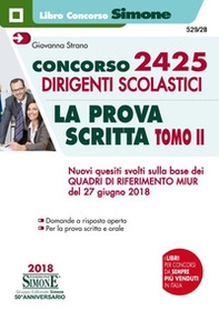 Concorso 2425 dirigenti scolastici. La prova scritta - Librerie.coop