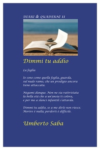 Dimmi tu addio - Librerie.coop