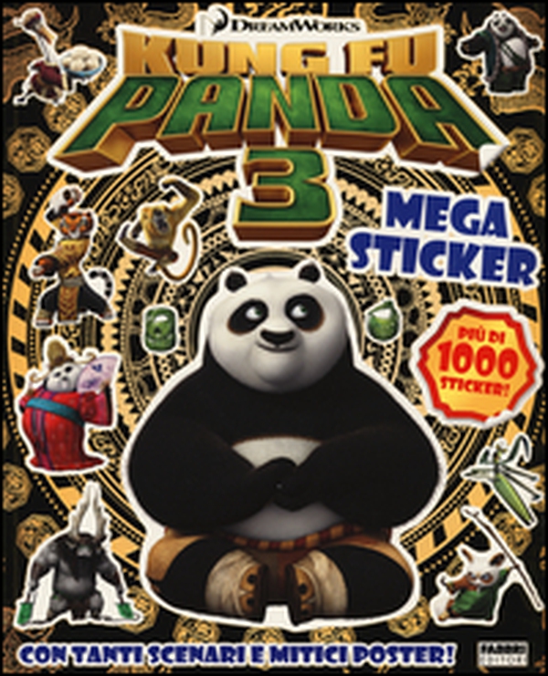 Kung Fu Panda 3. Megasticker. Con adesivi. Con poster - Librerie.coop Kung Fu Panda 3. Megasticker. Con adesivi. Con poster - Librerie.coop