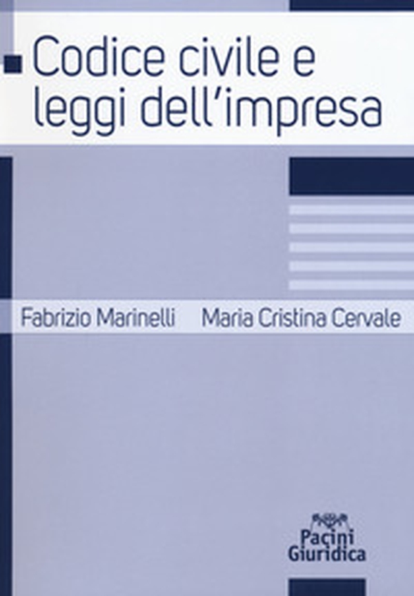 Codice civile e leggi dell'impresa - Librerie.coop Codice civile e leggi dell'impresa - Librerie.coop