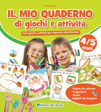 Il mio quaderno di giochi e attività 4/5 anni - Librerie.coop