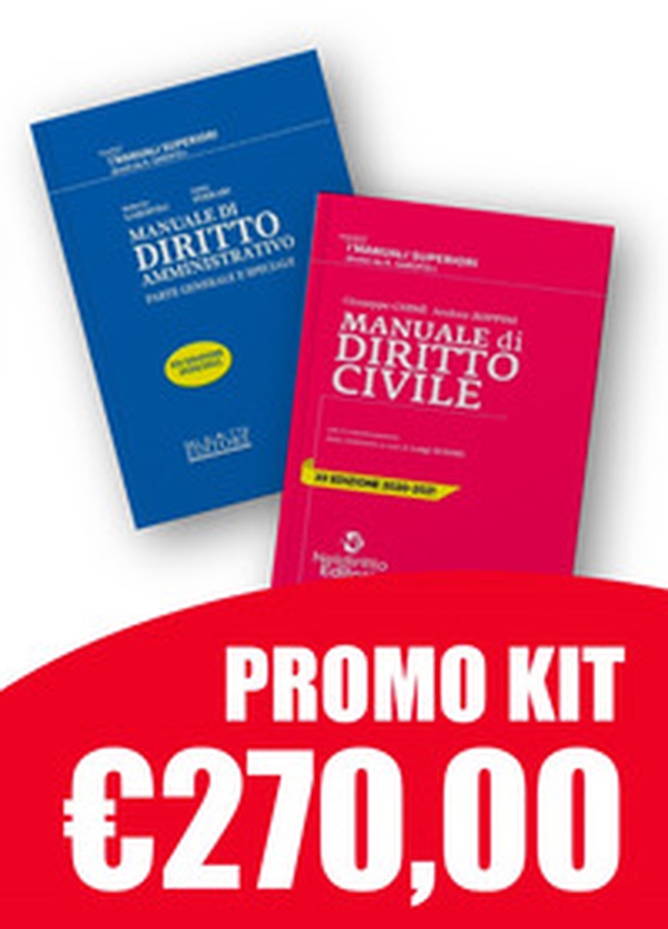 Kit Manuali Superiori 2020/2021: Manuale Superiore Di Civile + Manuale Superiore Di Amministrativo - Librerie.coop Kit Manuali Superiori 2020/2021: Manuale Superiore Di Civile + Manuale Superiore Di Amministrativo - Librerie.coop