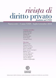 Rivista di diritto privato - Vol. 3 - Librerie.coop