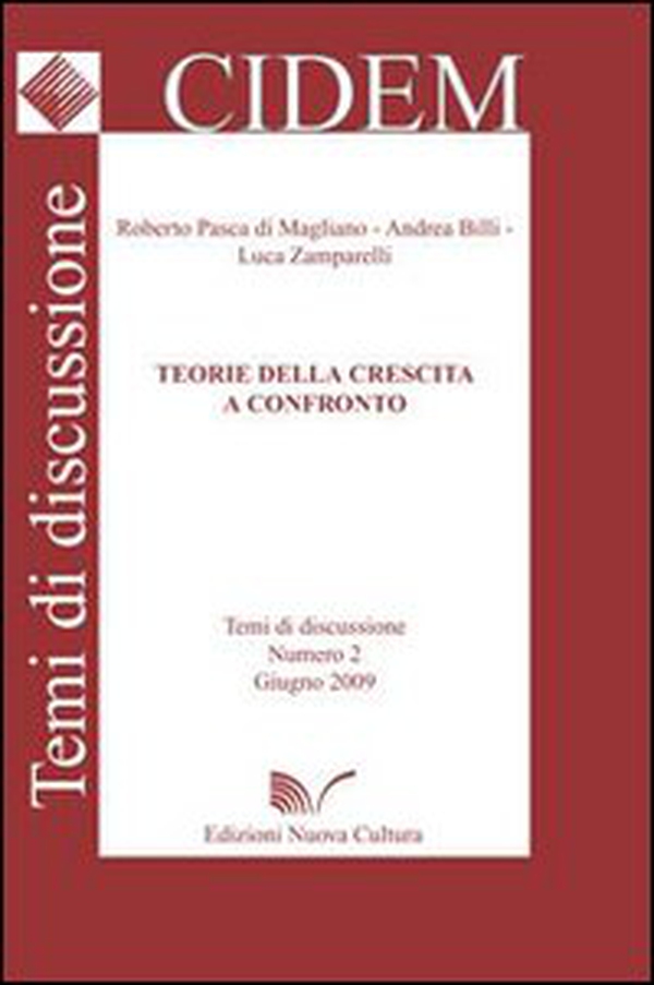 Teorie della crescita a confronto - Librerie.coop Teorie della crescita a confronto - Librerie.coop