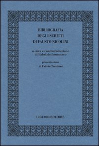 Bibliografia degli scritti di Fausto Nicolini - Librerie.coop