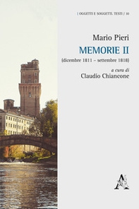 Memorie II (dicembre 1811-settembre 1818) - Librerie.coop Memorie II (dicembre 1811-settembre 1818) - Librerie.coop