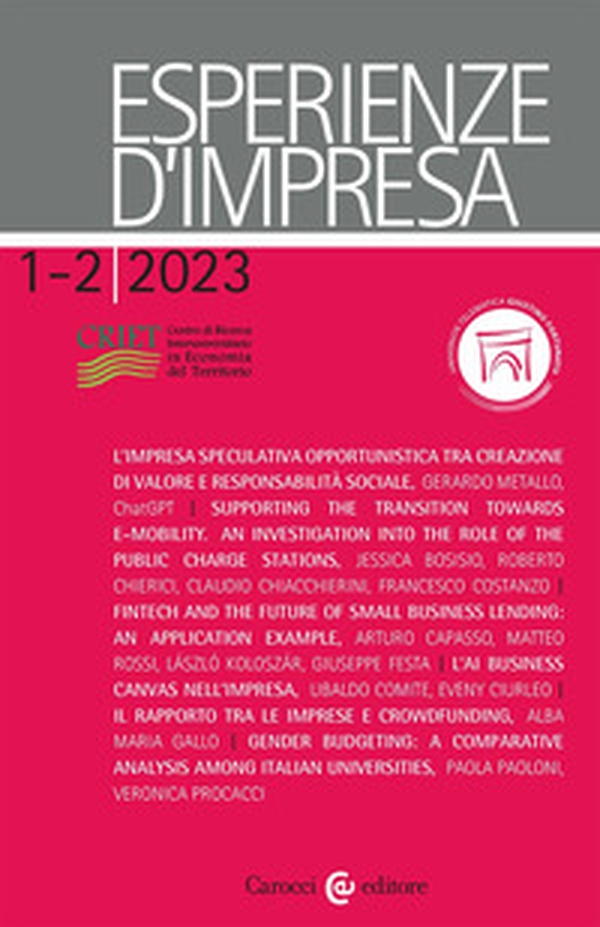 Esperienze d'impresa - Vol. 1-2 - Librerie.coop Esperienze d'impresa - Vol. 1-2 - Librerie.coop