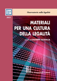 Materiali per una cultura della legalità - e-Book - Librerie.coop