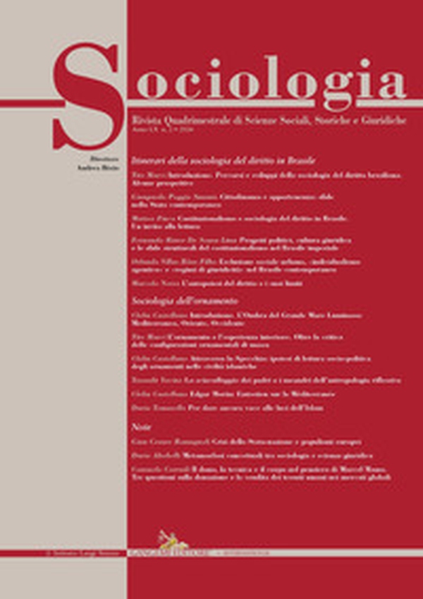 Sociologia. Rivista quadrimestrale di scienze storiche e sociali - Vol. 2 - Librerie.coop