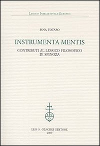 Instrumenta mentis. Contributi al lessico filosofico di Spinoza - Librerie.coop
