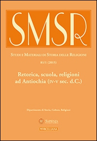 SMSR. Studi e materiali di storia delle religioni - Vol. 81\1 - Librerie.coop