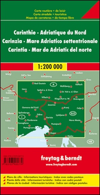 Carinzia-Adriatico nord 1:200.000 - Librerie.coop