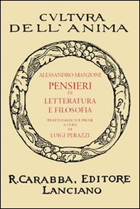 Pensieri di letteratura e filosofia tratti dalle sue prose - Librerie.coop Pensieri di letteratura e filosofia tratti dalle sue prose - Librerie.coop