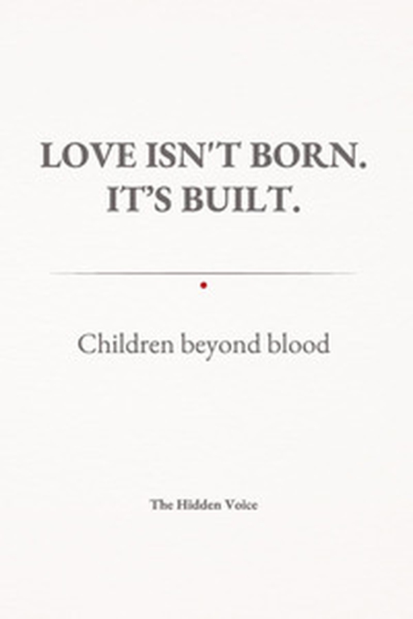 Love isn't born. It's built. Children beyond blood - Librerie.coop